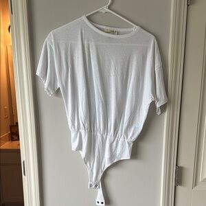 NWOT Universal Threads White Women's Bodysuit